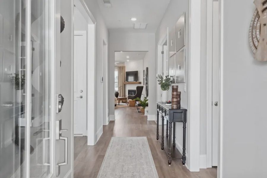 Furnished interior in a model home at The Reserve at Bells Ferry in Kennesaw (Image 50).