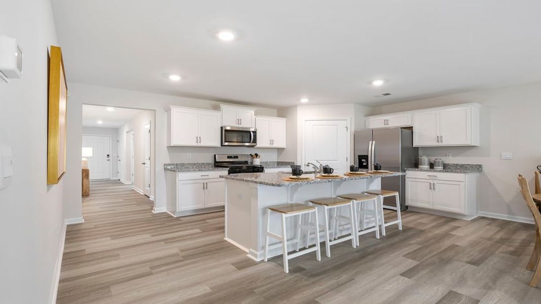 Furnished interior in a model home at Cascade Point in Seneca (Image 17).