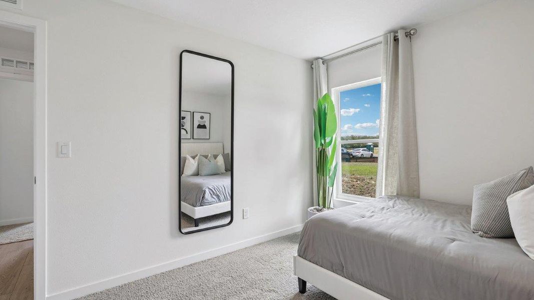 Furnished interior in a model home at Boulevard Oaks in Lady Lake (Image 25). Furnished interior in a model home at Boulevard Oaks in Lady Lake (Image 25).