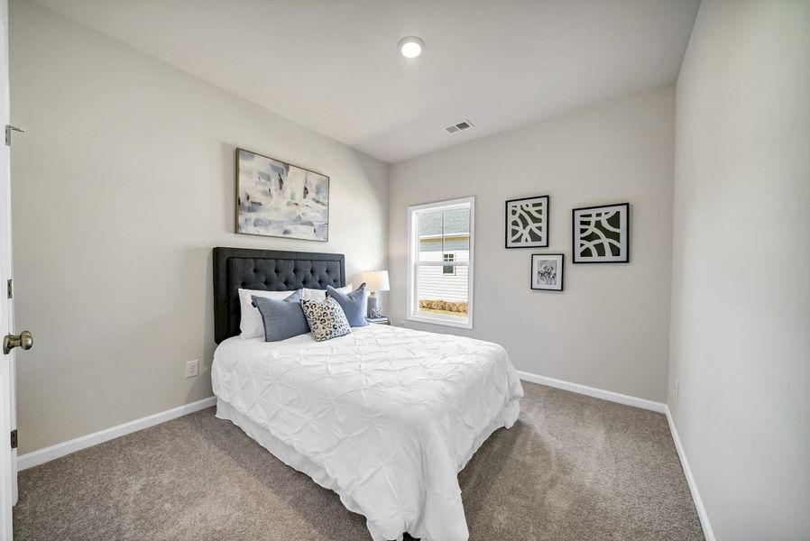 Furnished interior in a model home at Portrait Hills in Aiken (Image 54).