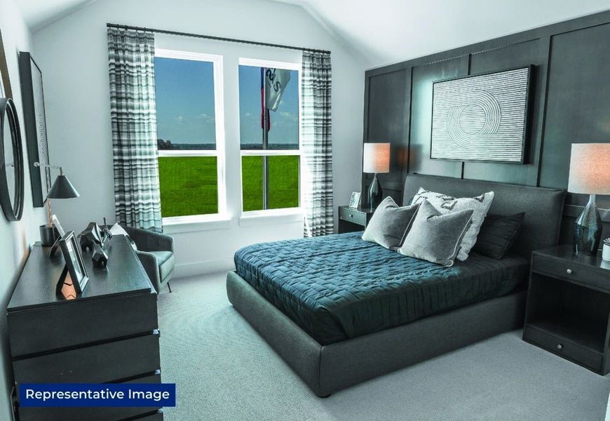 Furnished interior in a model home at LeTara in Haslet (Image 12). Furnished interior in a model home at LeTara in Haslet (Image 12).