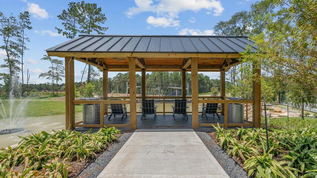 Front exterior of a home in the Silverthorne community, located in Conroe, TX (Image 14). Front exterior of a home in the Silverthorne community, located in Conroe, TX (Image 14).