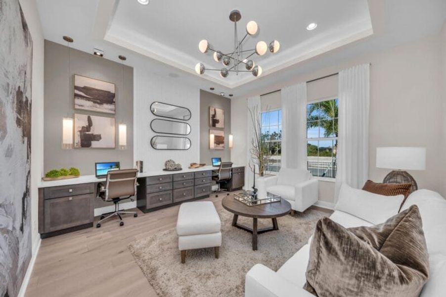 Furnished interior in a model home at Legends Bay in Bradenton (Image 90). Furnished interior in a model home at Legends Bay in Bradenton (Image 90).