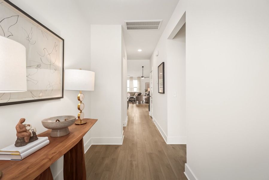 Furnished interior in a model home at Bradshaw Farms in Mount Juliet (Image 6).