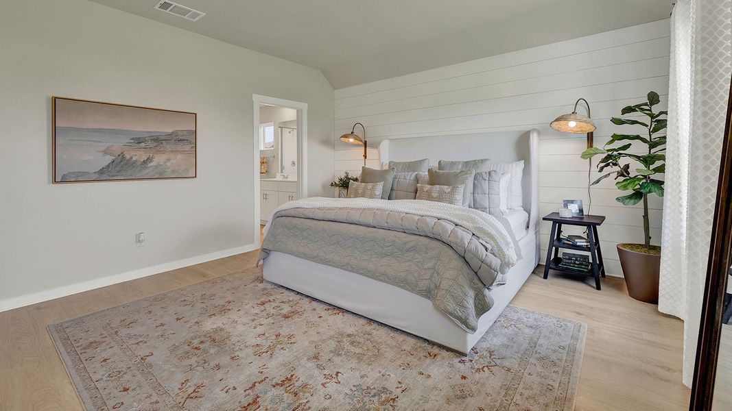 Furnished interior in a model home at Hartland Ranch in Lockhart (Image 21).