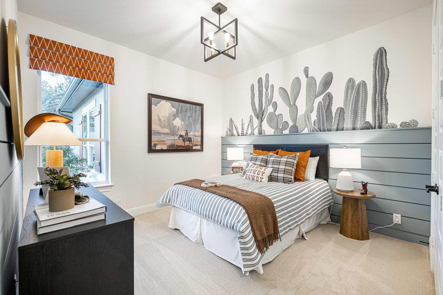 Furnished interior in a model home at Thornebrook in Bulverde (Image 9). Furnished interior in a model home at Thornebrook in Bulverde (Image 9).