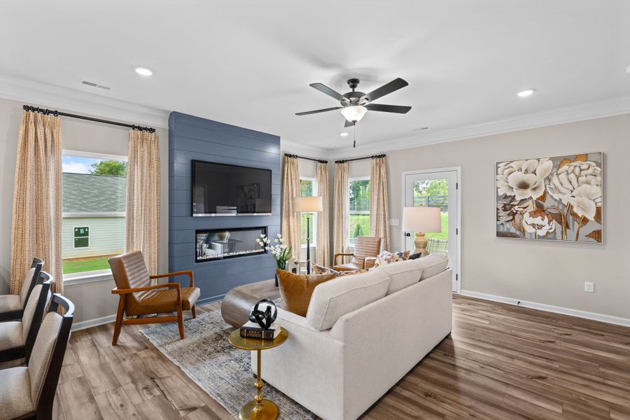 The Caldwell -  Family Room