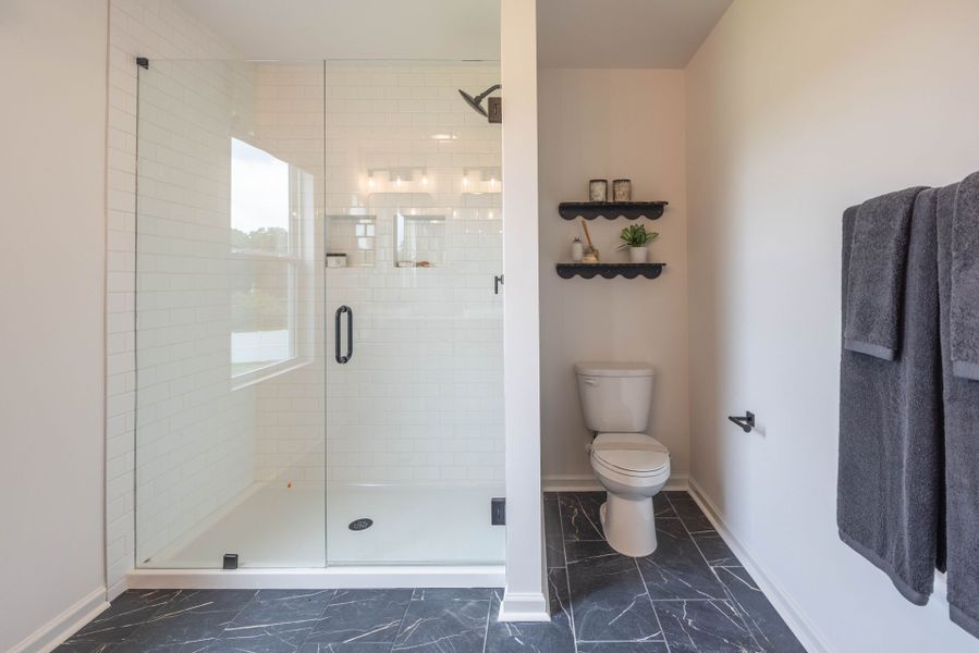 Furnished interior in a model home at Morrow Brook in Albemarle (Image 7). Furnished interior in a model home at Morrow Brook in Albemarle (Image 7).