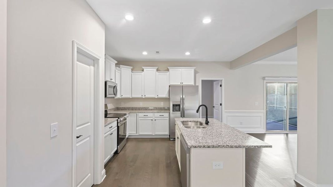 Furnished interior in a model home at Pinebrook in Woodruff (Image 7). Furnished interior in a model home at Pinebrook in Woodruff (Image 7).