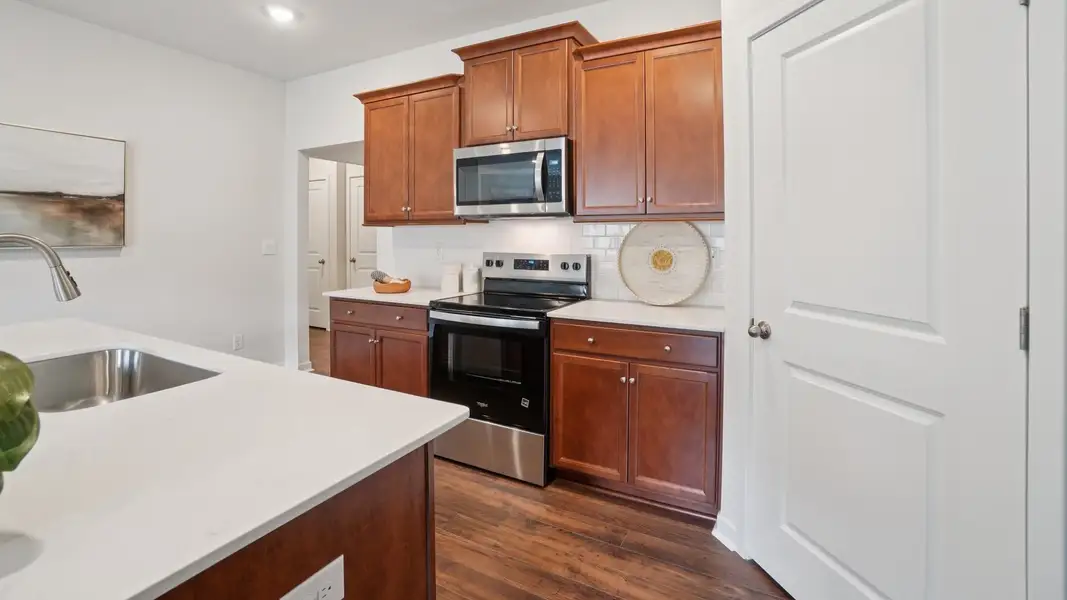 Furnished interior in a model home at Valley View in Waynesville (Image 16). Furnished interior in a model home at Valley View in Waynesville (Image 16).