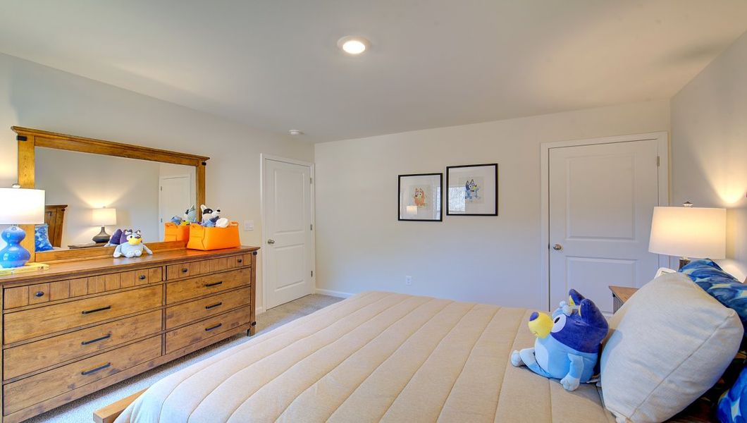 Furnished interior in a model home at Wildbrook Village in Waynesville (Image 13).