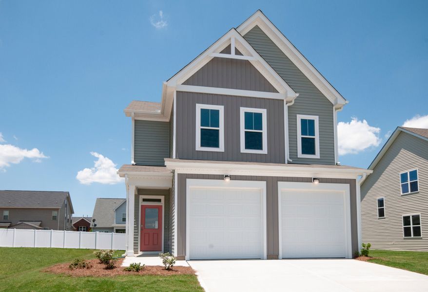 Front exterior of a home in the 78 North community, located in Sanford, NC (Image 11). Front exterior of a home in the 78 North community, located in Sanford, NC (Image 11).