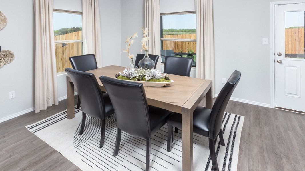 Applewhite Meadows Model Home Dining