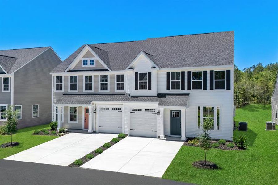 Front exterior of a home in the Royal Oaks Cottages community, located in Hardeeville, SC (Image 4). Front exterior of a home in the Royal Oaks Cottages community, located in Hardeeville, SC (Image 4).