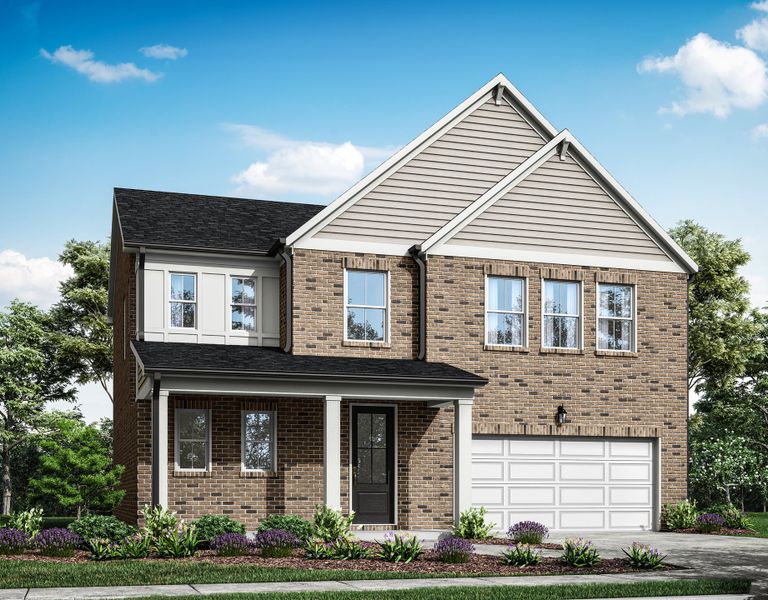 Front exterior of a home in the Alton Creek community, located in Charlotte, NC (Image 9).