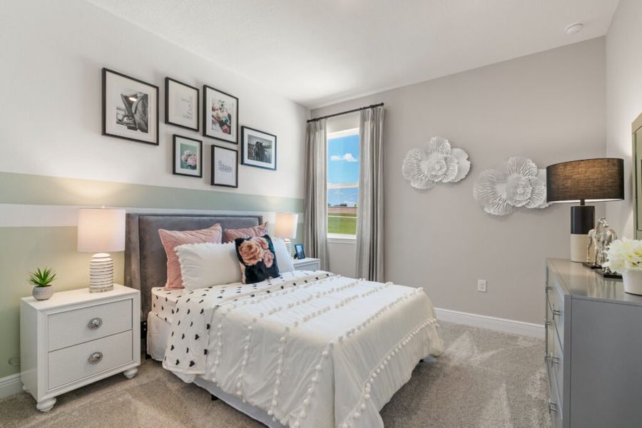 Furnished interior in a model home at Ocala in Ocala (Image 23).