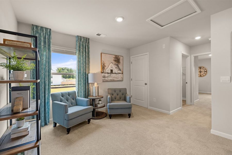 Furnished interior in a model home at The Islands in Beech Island (Image 24).