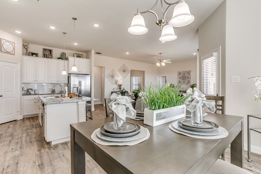 Furnished interior in a model home at Berkshire Estates in Mesquite (Image 18). Furnished interior in a model home at Berkshire Estates in Mesquite (Image 18).