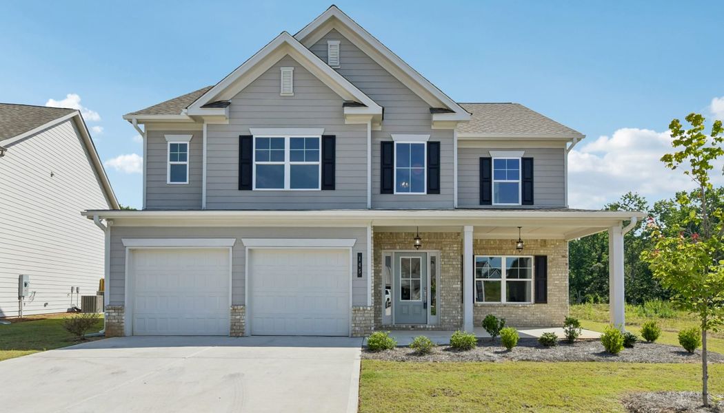 Front exterior of a home in the Chimney Oaks community, located in Homer, GA (Image 6). Front exterior of a home in the Chimney Oaks community, located in Homer, GA (Image 6).