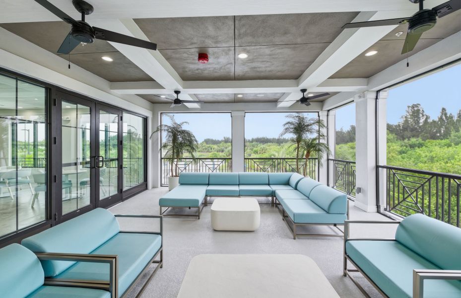 Outside Seating Area