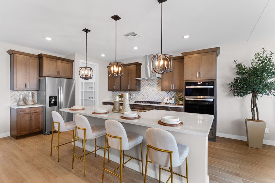 Furnished interior in a model home at Legacy Place in Glendale (Image 8).
