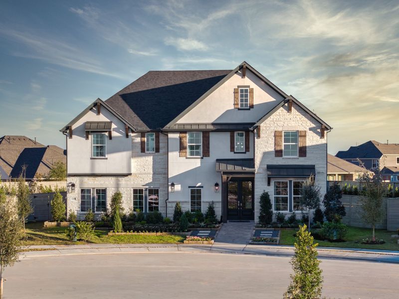 Front exterior of a home in the Legacy: Hilltop Collection community, located in League City, TX (Image 2).