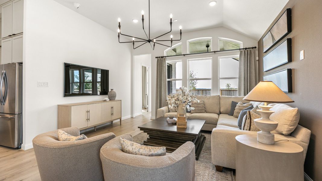 Furnished interior in a model home at Westland Ranch in League City (Image 28). Furnished interior in a model home at Westland Ranch in League City (Image 28).