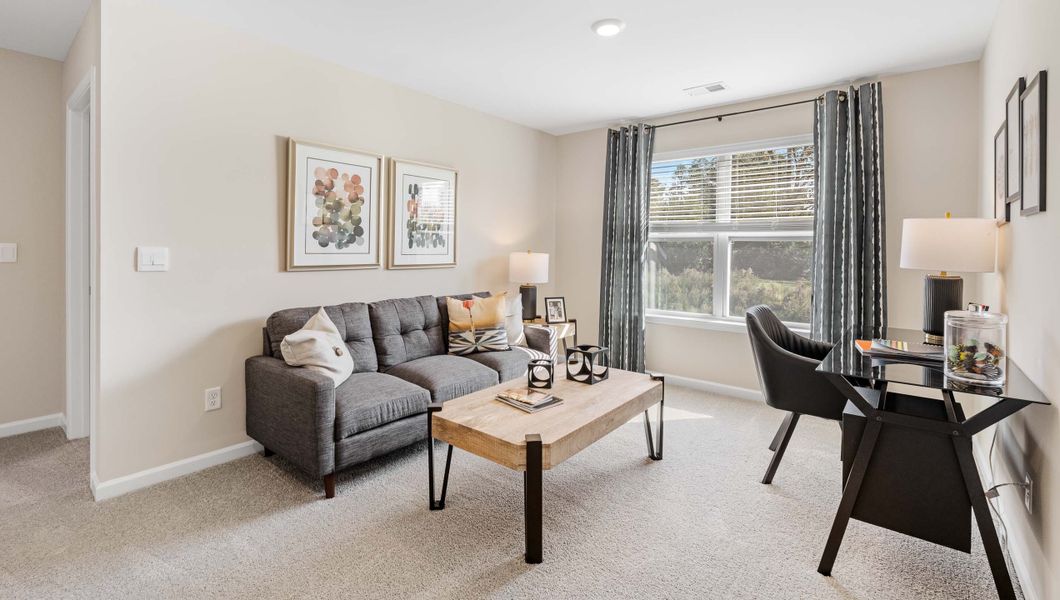 Furnished interior in a model home at Woodglen in Piedmont (Image 20).