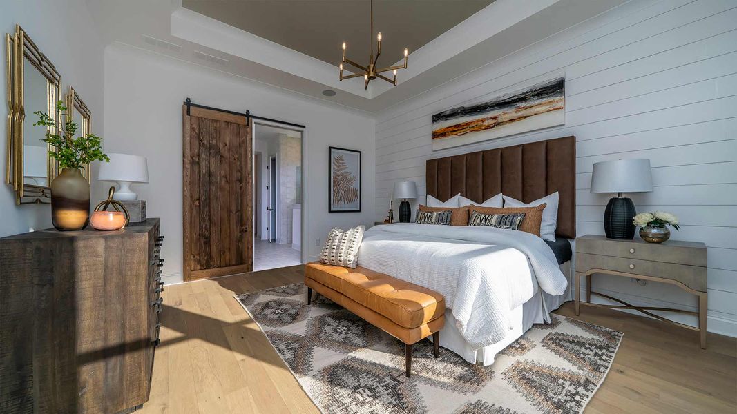 Furnished interior in a model home at Lanier Landing in Gainesville (Image 4). Furnished interior in a model home at Lanier Landing in Gainesville (Image 4).