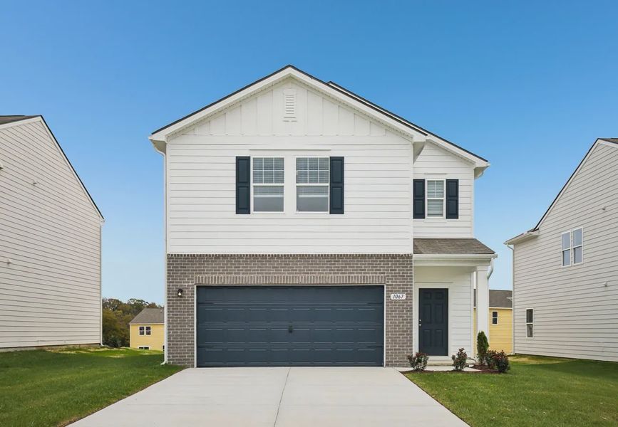 Front exterior of a home in the Sunrise at Arbor Ridge community, located in La Vergne, TN (Image 9).