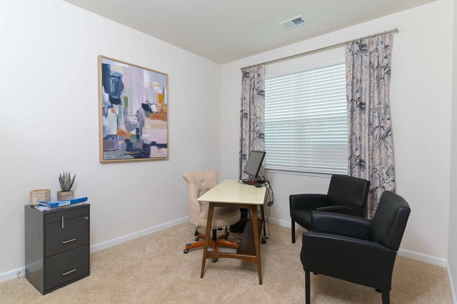 Furnished interior in a model home at Willow Commons in Lugoff (Image 21).