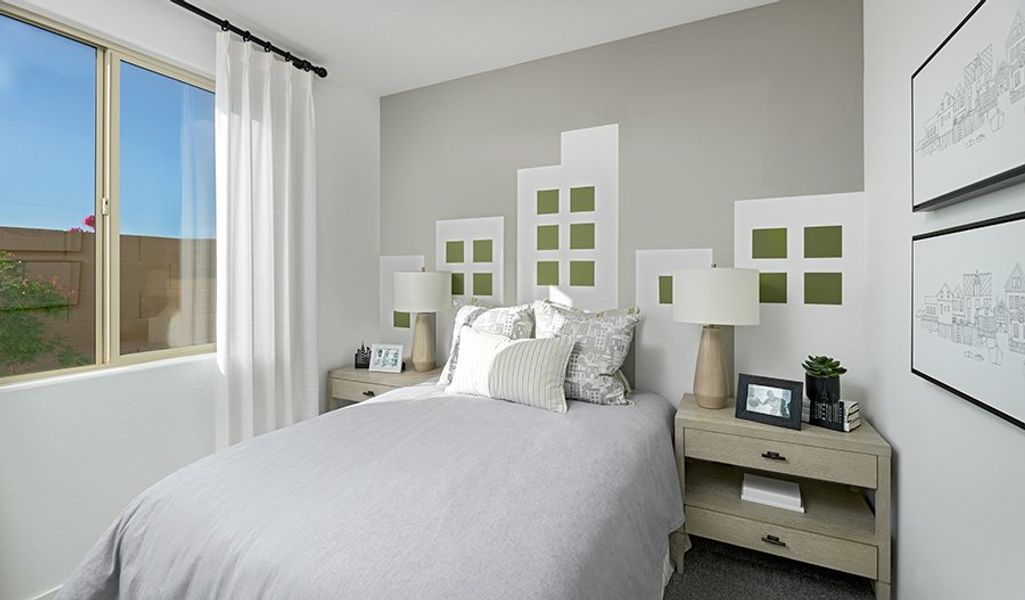 Furnished interior in a model home at Seasons at Vista Del Sur in Tolleson (Image 7).