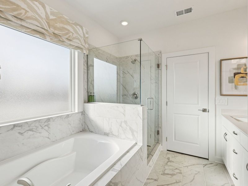 Furnished interior in a model home at Benders Cove - Premier Series in Mount Juliet (Image 19).