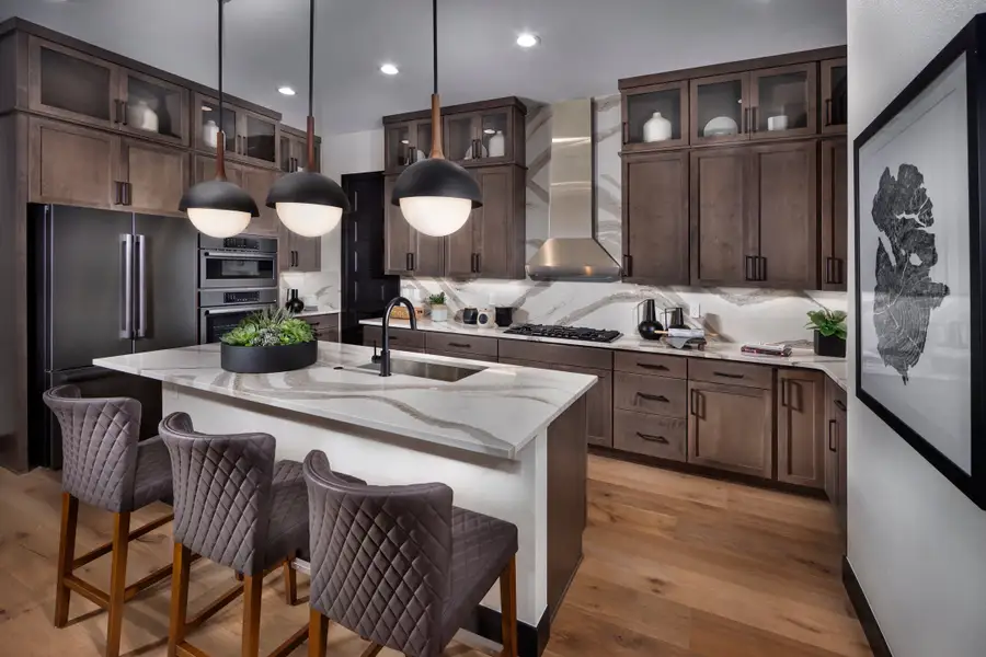 Furnished interior in a model home at Dawson Trails in Castle Rock (Image 4).