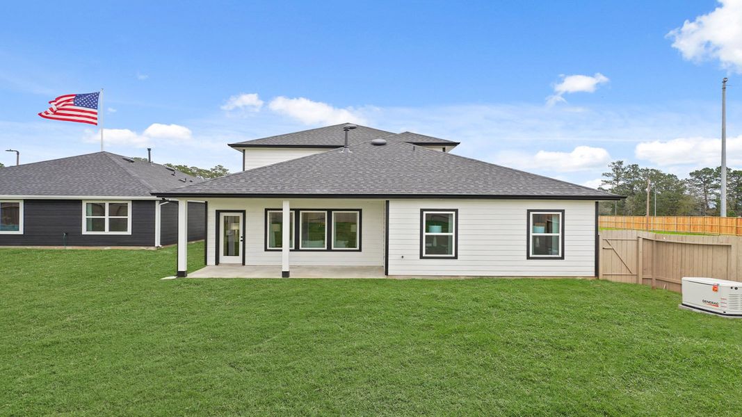 Exterior details of a home in Chapel Lakes, Montgomery (Image 18).