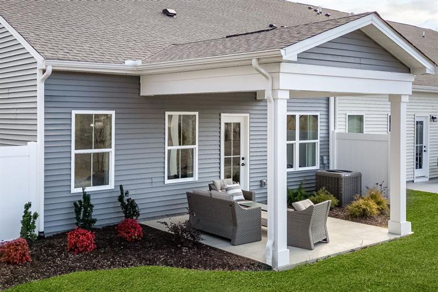 Exterior details of a home in Afton Arbors, Charlotte (Image 3). Exterior details of a home in Afton Arbors, Charlotte (Image 3).