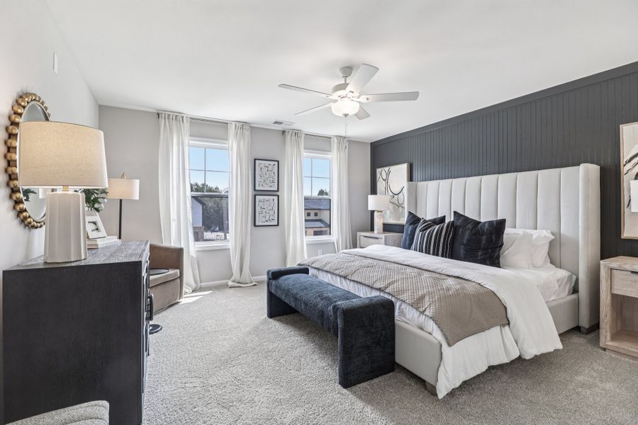 Furnished interior in a model home at Dunbar Village in Cayce (Image 22).