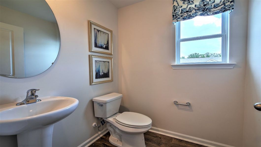 Furnished interior in a model home at Virginia Commons in Arden (Image 12).