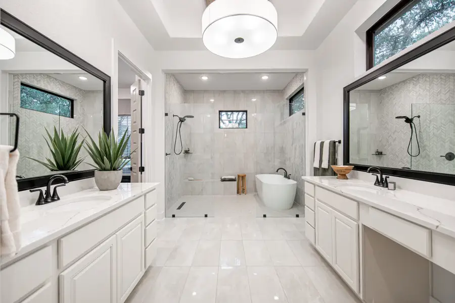 Furnished interior in a model home at Heimer Estates at Garden Ridge in San Antonio (Image 8).