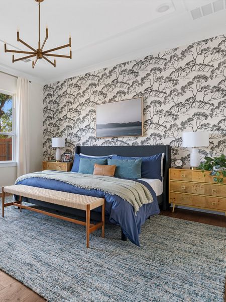 Furnished interior in a model home at Arbor Collection at Heritage in Dripping Springs (Image 5).