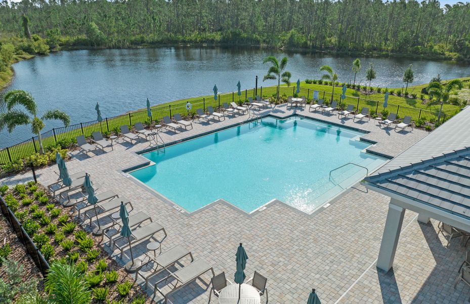 Private Amenities in this affordable new home community in North Port, Florida