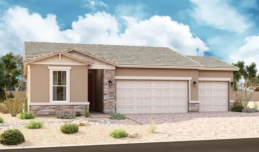 Image 8 of the Seasons at The Lakes at Rancho El Dorado II community in Maricopa, AZ.