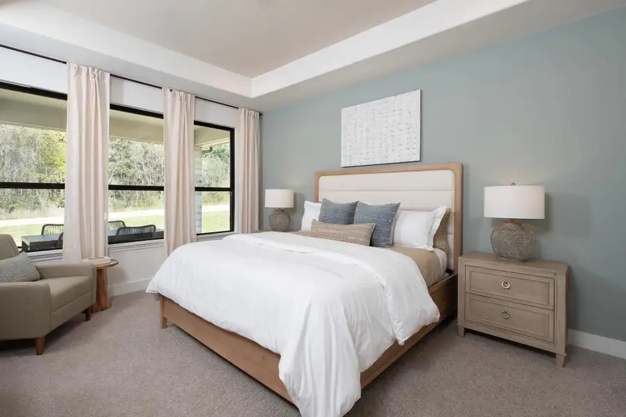 Furnished interior in a model home at Katy Lakes 50FT in Katy (Image 11). Furnished interior in a model home at Katy Lakes 50FT in Katy (Image 11).