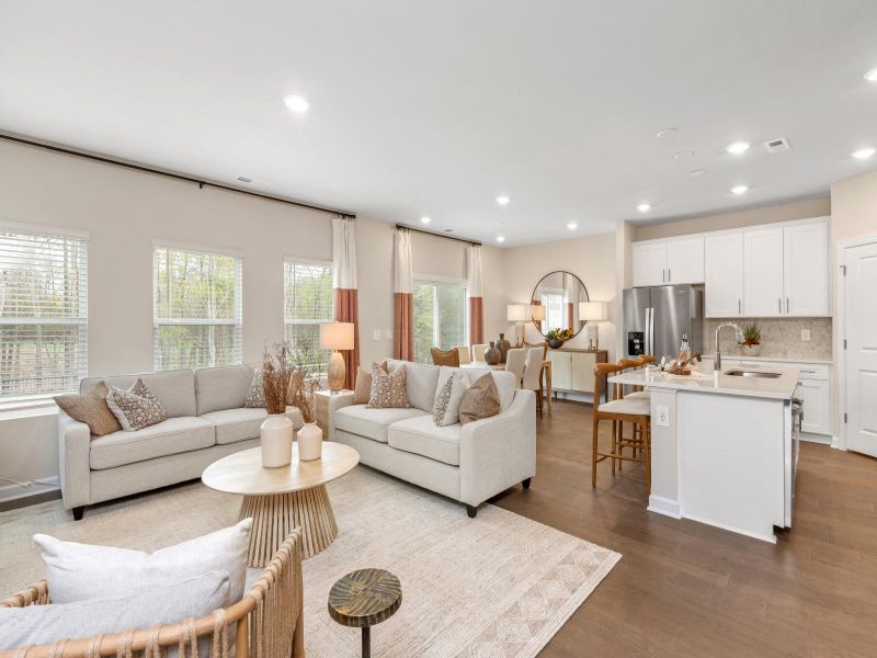 Step inside the open-concept Chatham floorplan.