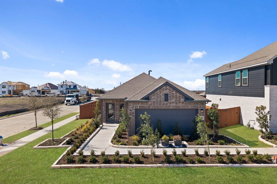 Front exterior of a home in the Heartland community, located in Heartland, TX (Image 4). Front exterior of a home in the Heartland community, located in Heartland, TX (Image 4).