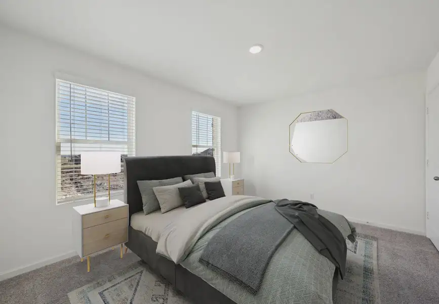 Furnished interior in a model home at Cardinal Woods in Nashville (Image 7). Furnished interior in a model home at Cardinal Woods in Nashville (Image 7).