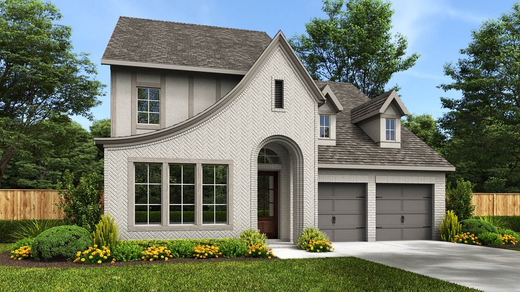 Front exterior of a home in the The Tribute community, located in The Colony, TX (Image 6).