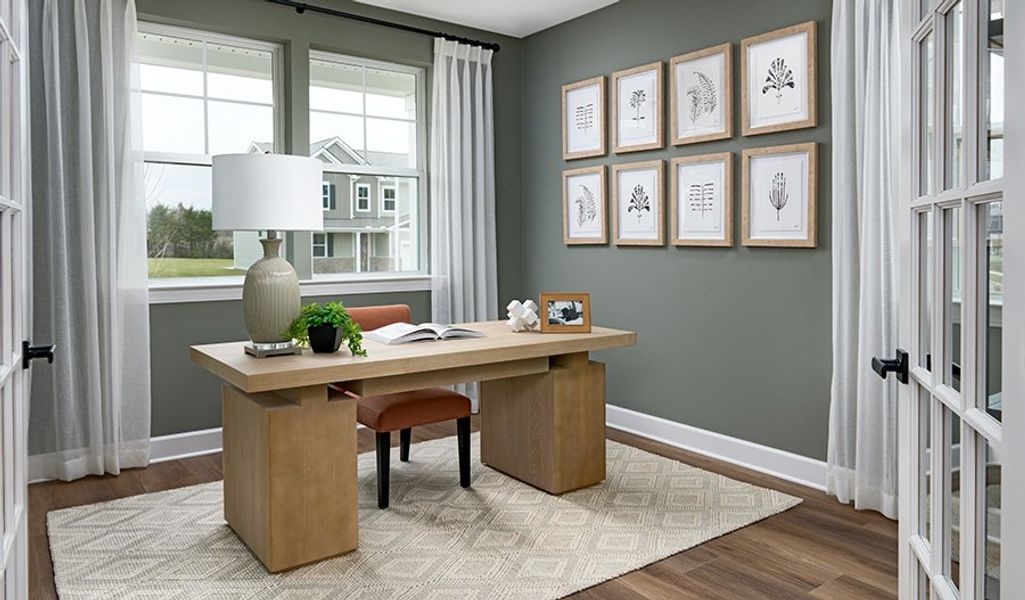 Furnished interior in a model home at Catelonia in Mount Juliet (Image 15).