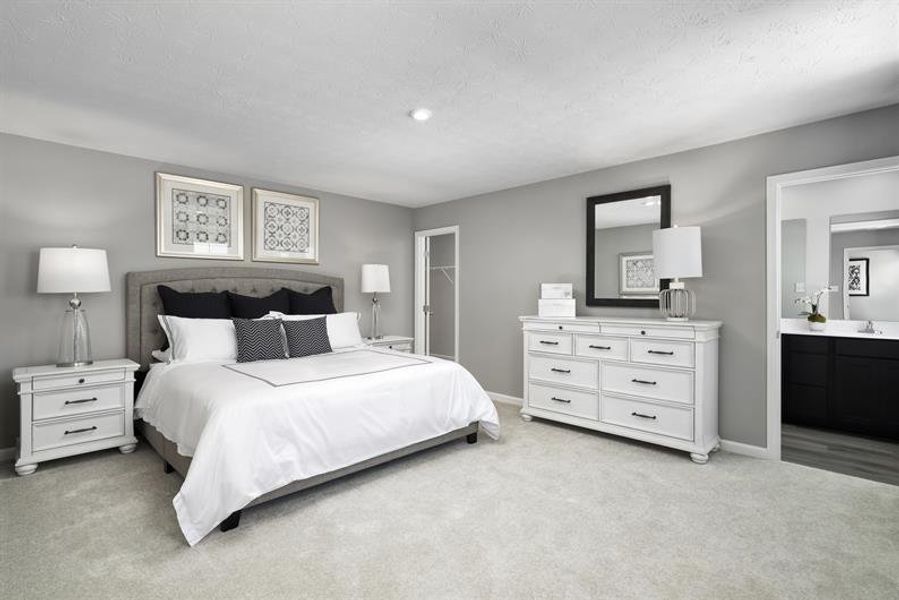 Furnished interior in a model home at Stockbridge in Elizabeth City (Image 4).
