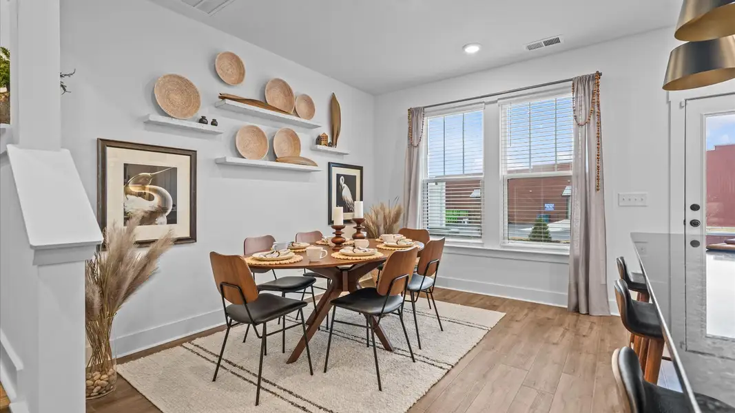 Furnished interior in a model home at Anna's Pointe in Simpsonville (Image 6). Furnished interior in a model home at Anna's Pointe in Simpsonville (Image 6).